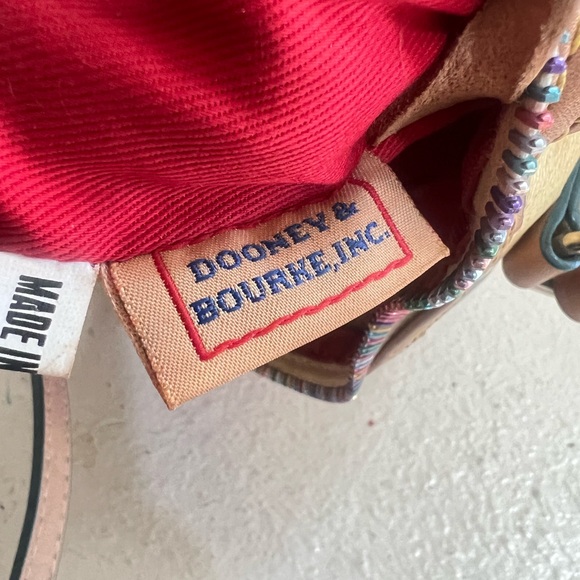 VNTG‎ Dooney Bourke Ice Cream Bars Popsicle Signature Barrel Satchel Bag Purse - Picture 13 of 16